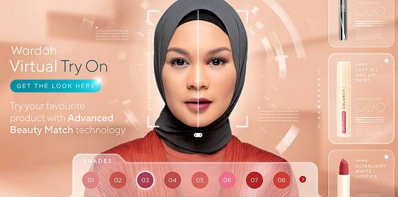 Wardah Perfect Corp Virtual Try-On (dok. Wardah)