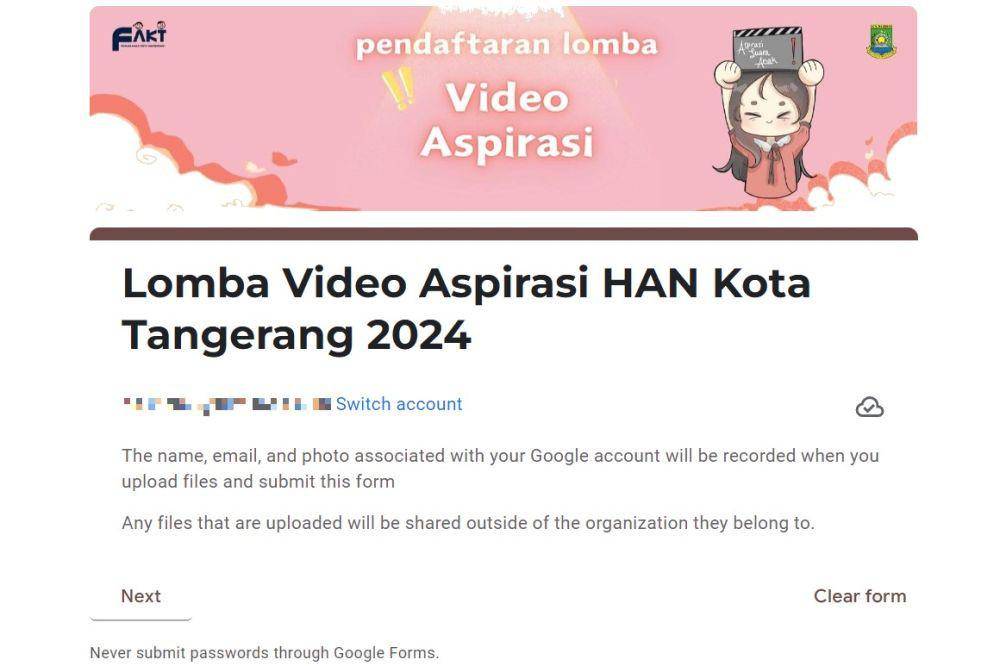 Lomba Video Aspirasi Hari Anak Nasional Kota Tangerang (Dok. IDN Times/istimewa)