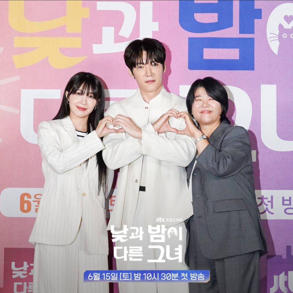 Choi Jin Hyuk, Lee Jung Eun, dan Jung Eun Ji di Konferensi Pers (instagram.com/jtbcdrama)