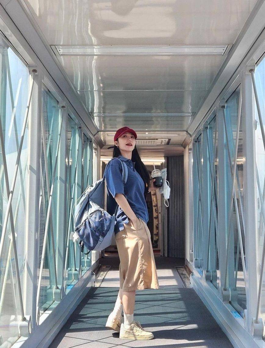 Style boyish Eunji APINK (instagram.com/artist_eunji)