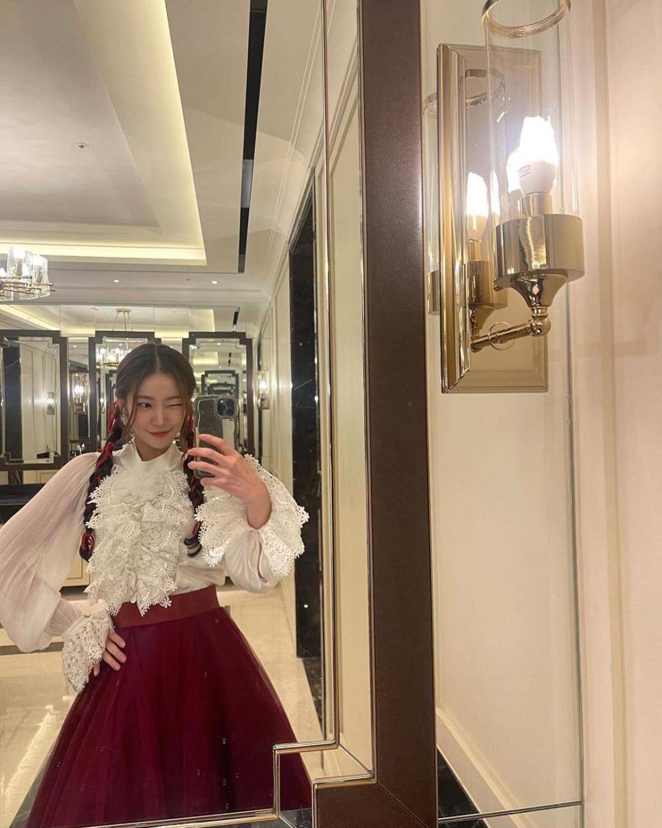 momen di balik layar drama Dreaming of a Freaking Fairytale (instagram.com/zwu1215)
