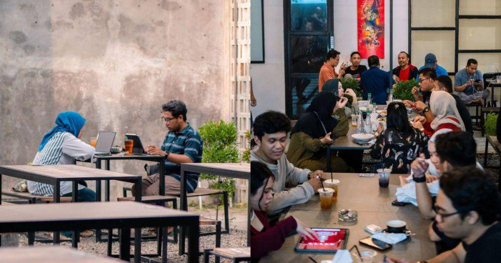 Suasana Plazzgozz Cafe, salah satu tempat nongkrong di Kota Makassar. (Instagram.com/plazzgozz_cafe)