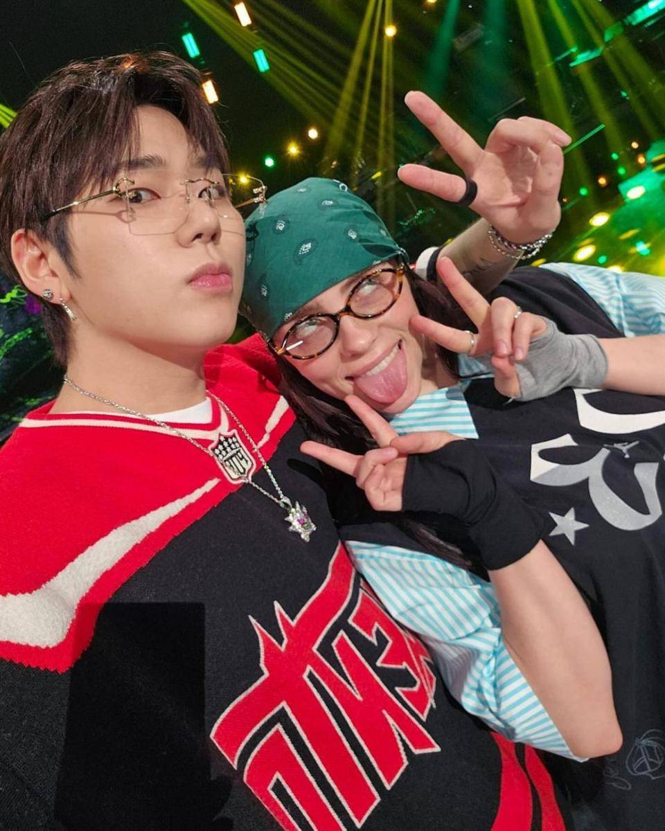 potret akrab Zico dan Billie Eilish (instagram.com/theseasons2023)