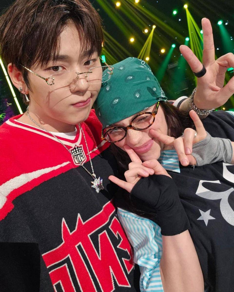 potret akrab Zico dan Billie Eilish (instagram.com/theseasons2023)
