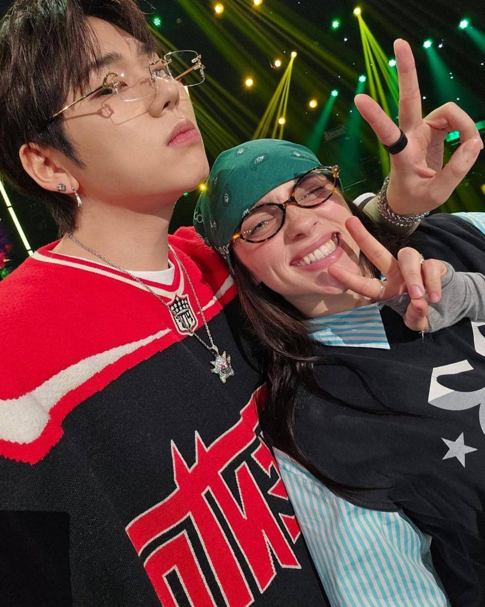 potret akrab Zico dan Billie Eilish (instagram.com/theseasons2023)