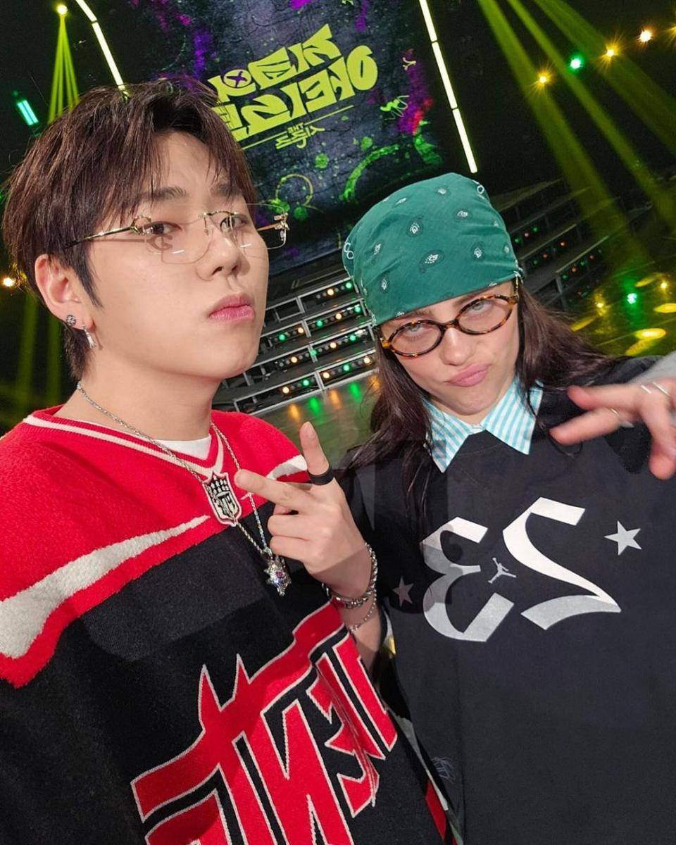 potret akrab Zico dan Billie Eilish (instagram.com/theseasons2023)