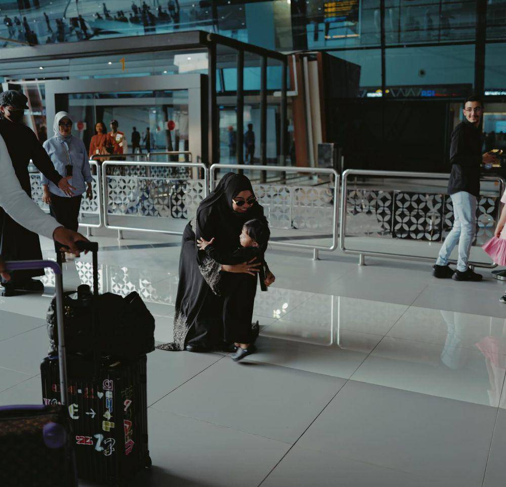 potret Atta Halilintar pulang dari haji (instagram.com/attahalilintar)