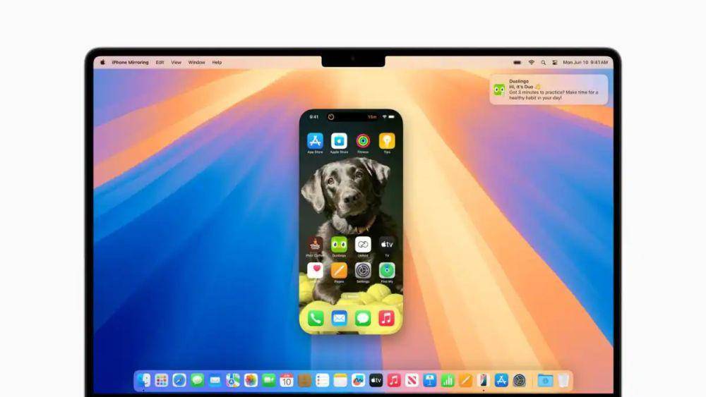 macOS Sequoia (dok. Apple)