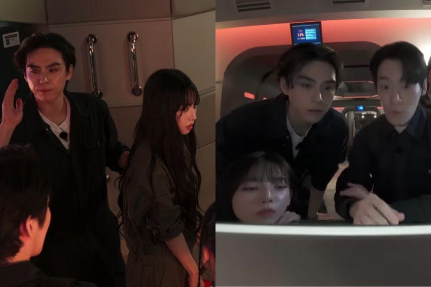 7 Momen Kompak Karina aespa dan Kim Do Hoon di Agents of Mystery