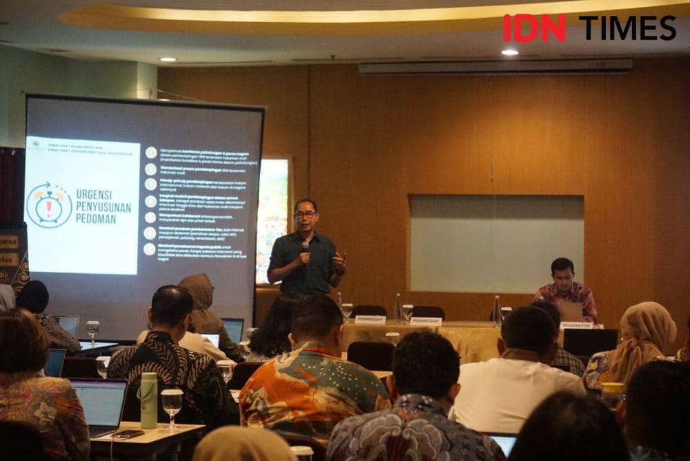 Sosialisasi Keputusan Menteri Luar Negeri Republik Indonesia Tahun 2024 tentang Pedoman Pendampingan WNI yang Menghadapi Ancaman Hukuman Mati di Luar Negeri, Kamis (20/6/2024).
