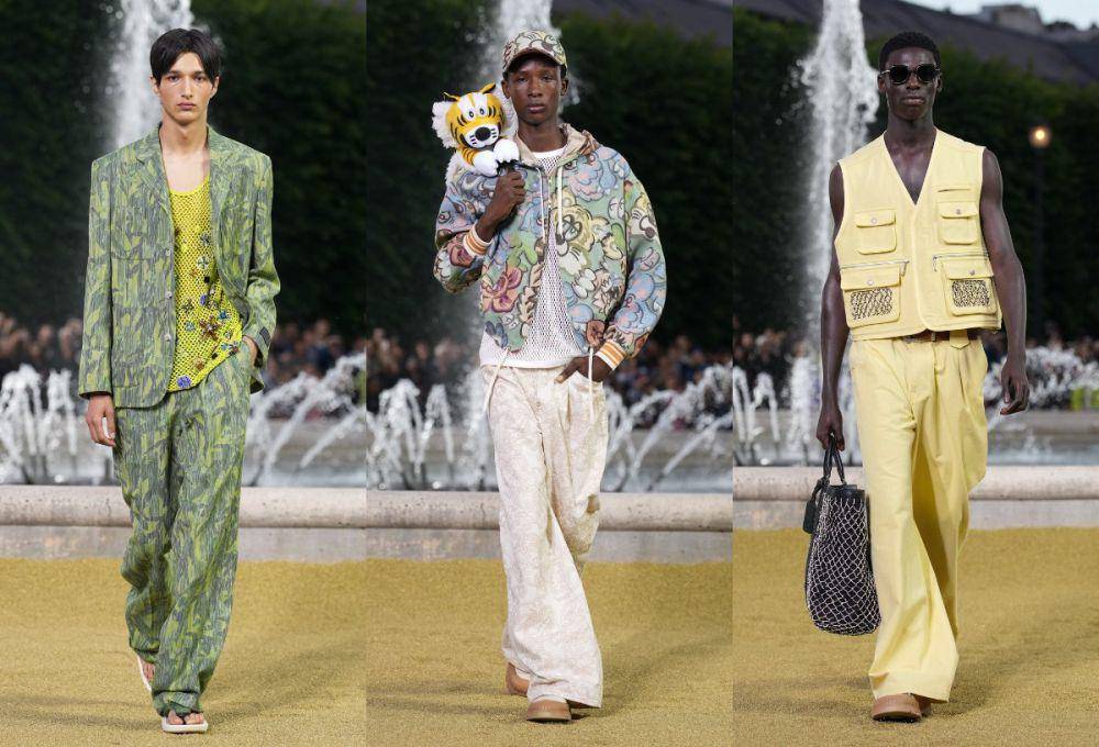 KENZO S/S '25 di Paris Fashion Week Menswear 2024 (instagram.com/kenzo)
