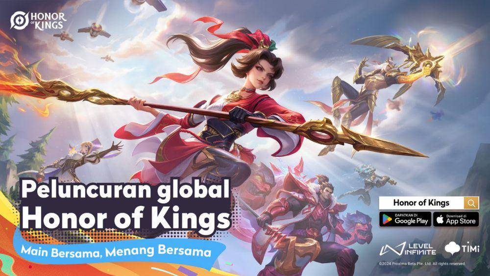 Honor of Kings rilis global (dok. Tencent Games/Honor of Kings)
