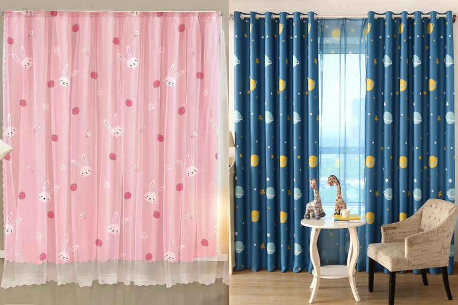 7 Rekomendasi Gorden Karakter Lucu, Cocok untuk Kamar Anak!