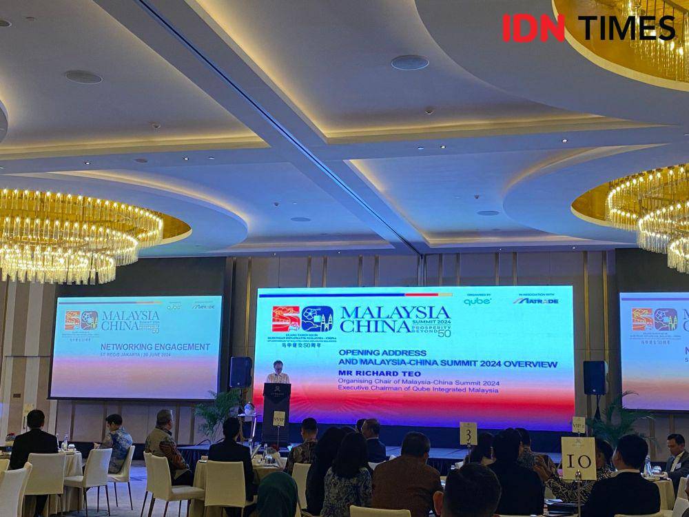 Ketua Eksekutif Qube Integrated Richard Teo. (IDN Times/Sonya Michaella)
