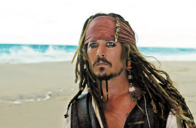 Johny Depp di Film Pirates of the Carribean (dok. Walt Disney Studios/Pirates of the Carribean)