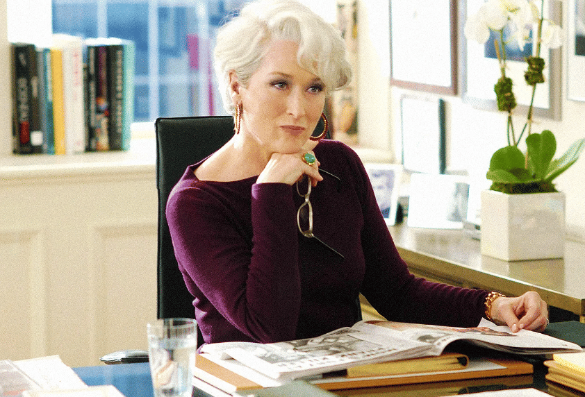 Miranda Priestly diperankan oleh Meryl Streep (dok. 20th Century Fox/Devils Wear Prada)
