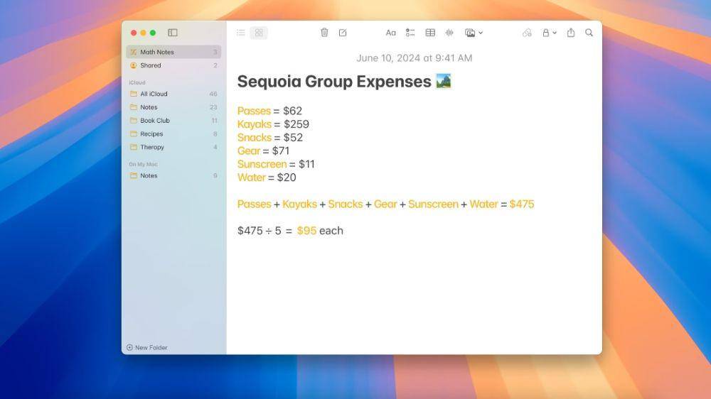 macOS Sequoia (dok. Apple)