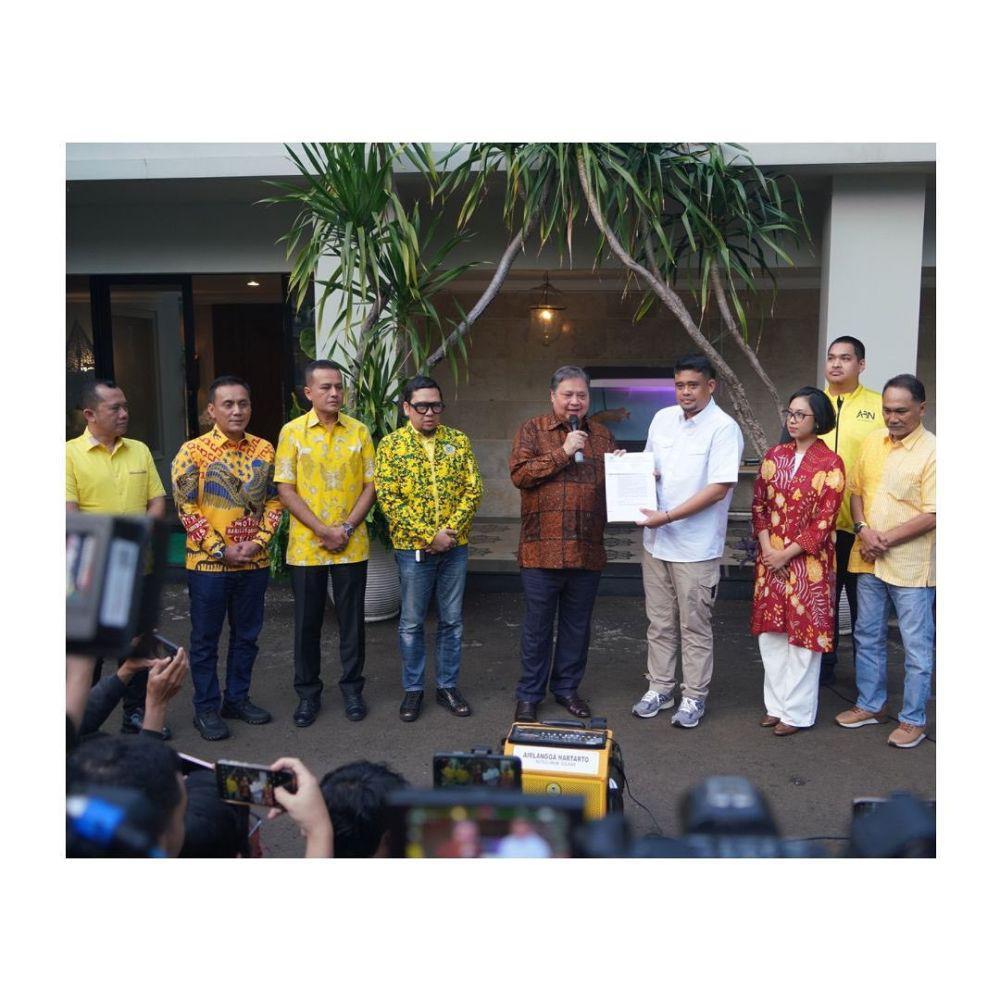 Kata Bobby Nasution Usai Resmi Jadi Cagub Sumut dari Golkar