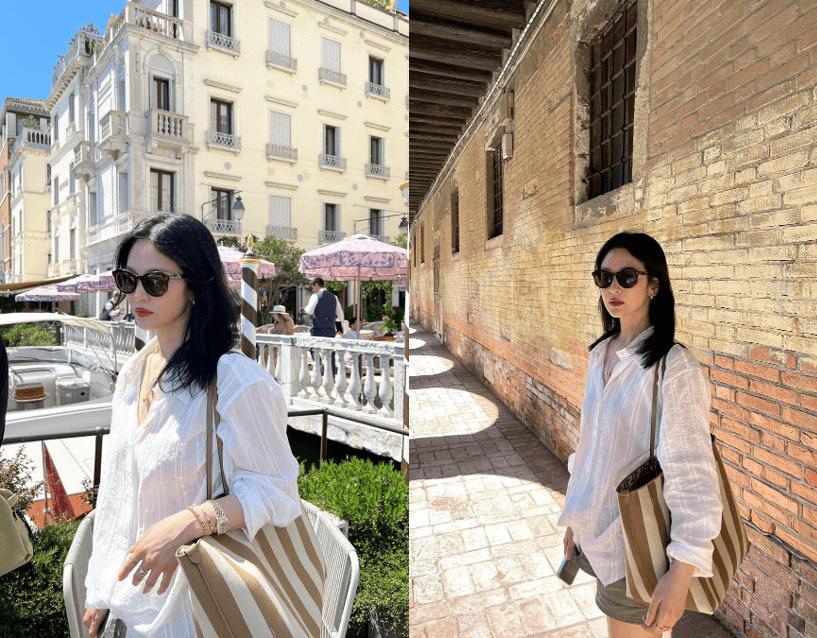 10 Pesona Song Hye-Kyo Liburan di Italia, Kenakan OOTD Santai