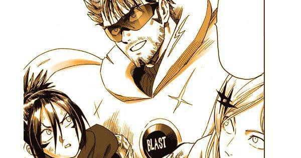 Blast memuji Sonic dan Flashy ( Dok. tonarinoyj.jp/One Punch Man )