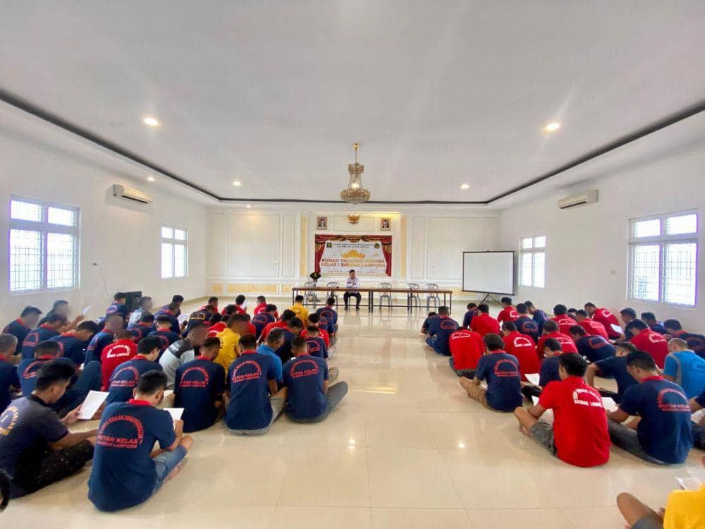 DELIGHT (Dengar-Lihat-Gerak-Hentikan-Tindak) inovasi pelayanan publik digulirkan Kantor Wilayah Kementrian Hukum dan HAM Lampung. (Dok. Kanwil Kemenkumham Lampung).