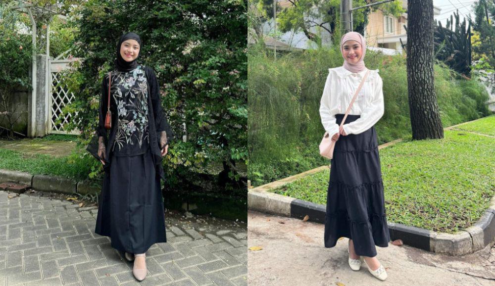 8 Ide Styling Casual Black Outfit ala Tania Dewi yang Anti Boring