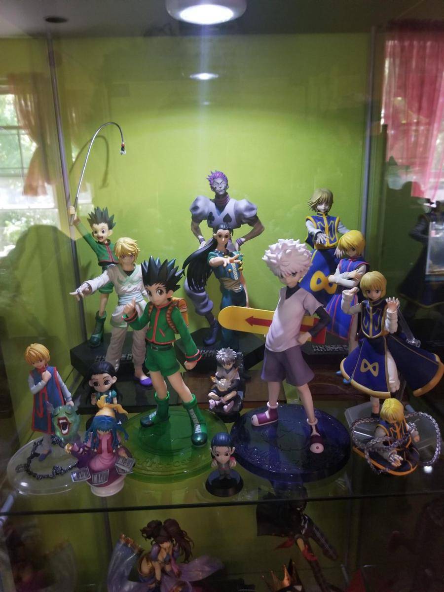 potret koleksi figur Hunter x Hunter (reddit.com/user/SakuraAishiteru)
