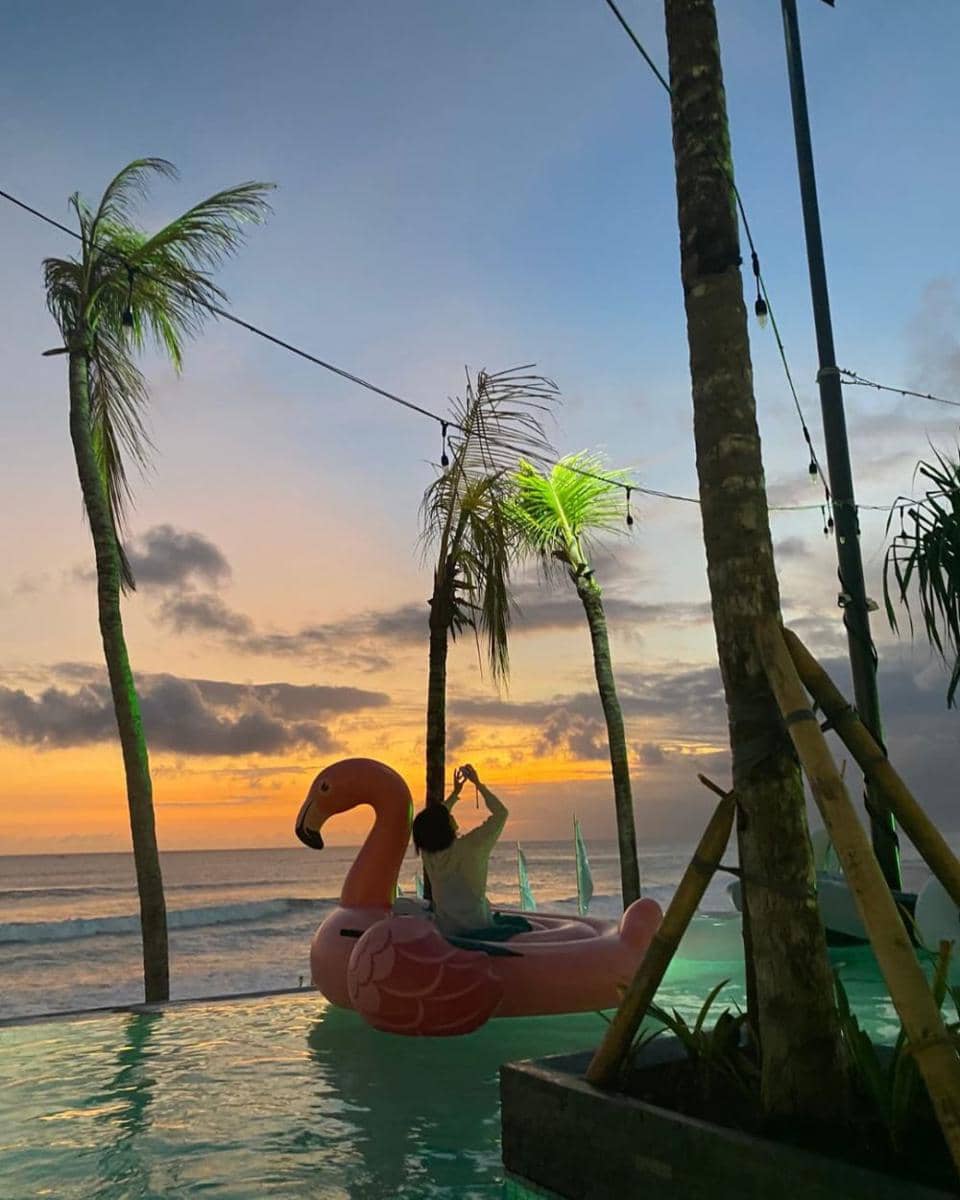 potret Park Eun Bin Liburan di Bali (instagram.com/eunbining0904)
