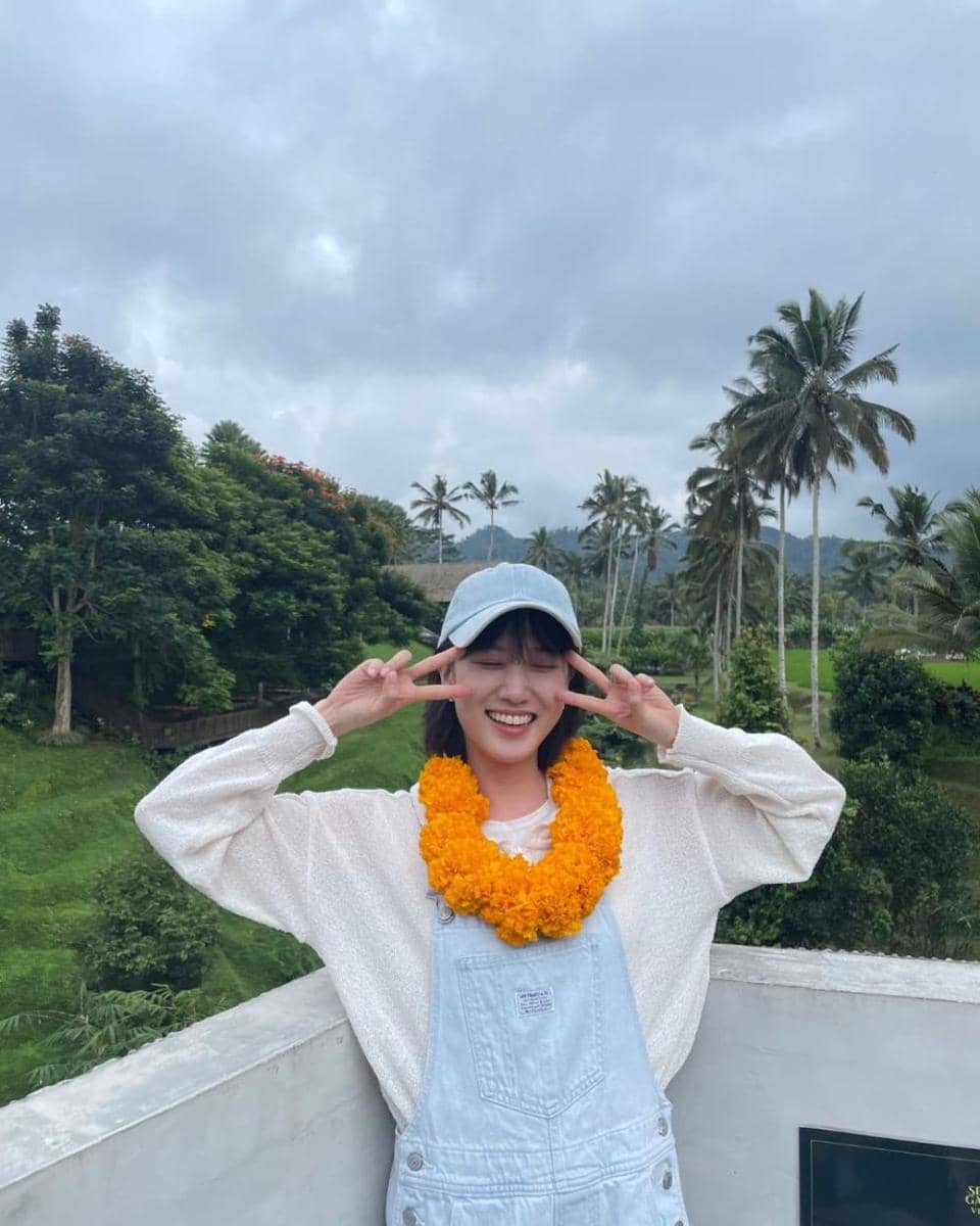 potret Park Eun Bin Liburan di Bali (instagram.com/eunbining0904)
