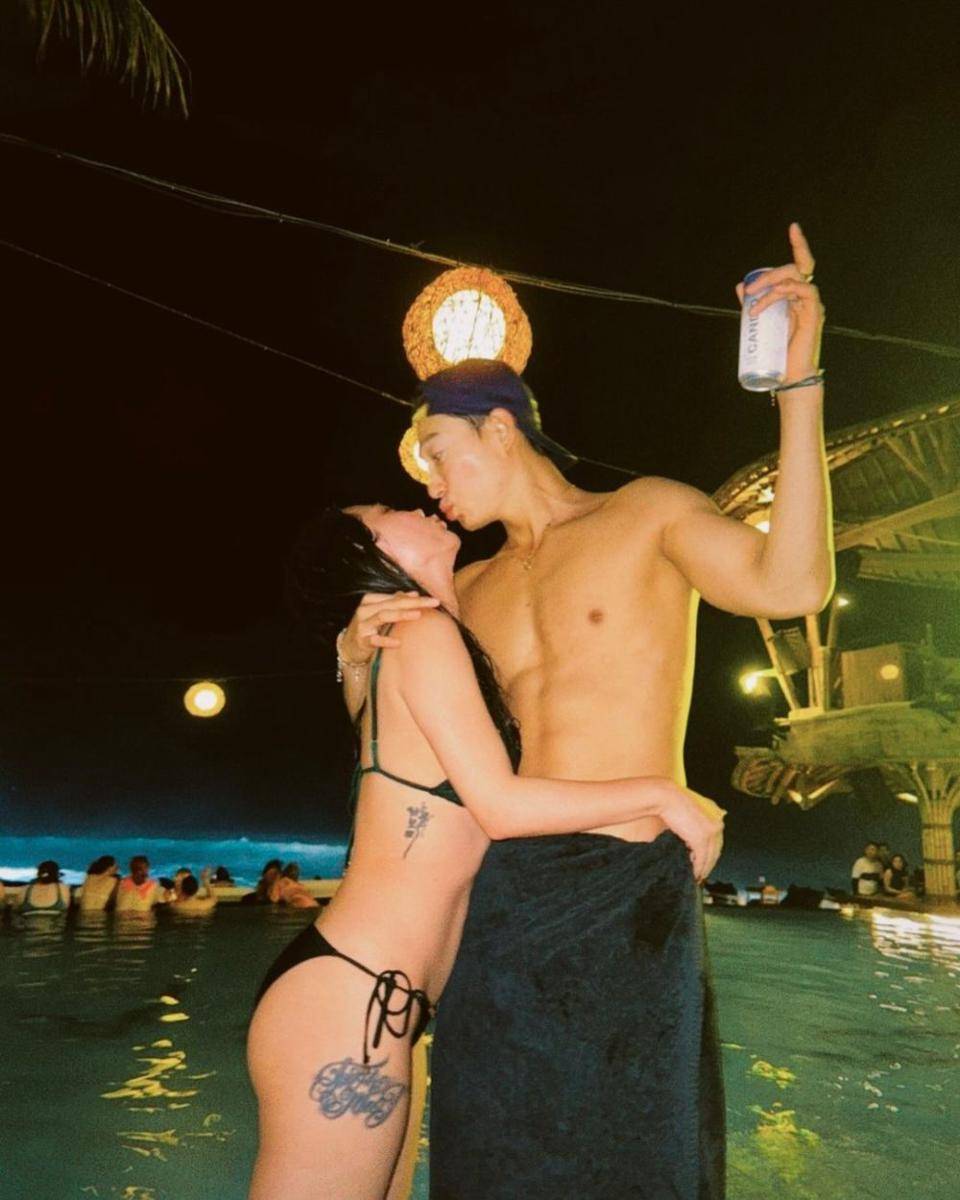 potret Honey J dan suami liburan di Bali (instagram.com/__honey.j__)