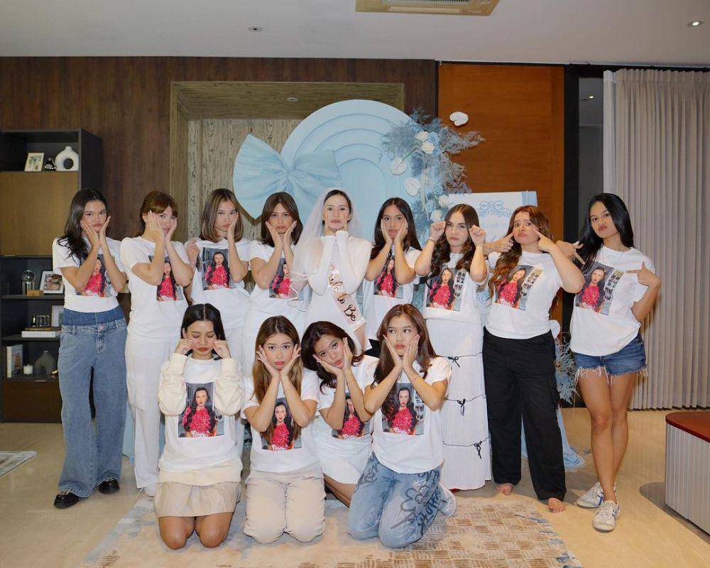 potret bridal shower Beby Tsabina (instagram.com/bebytsabina)