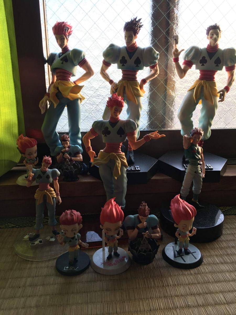 potret koleksi figur Hunter x Hunter (reddit.com/user/CxNxPxS)