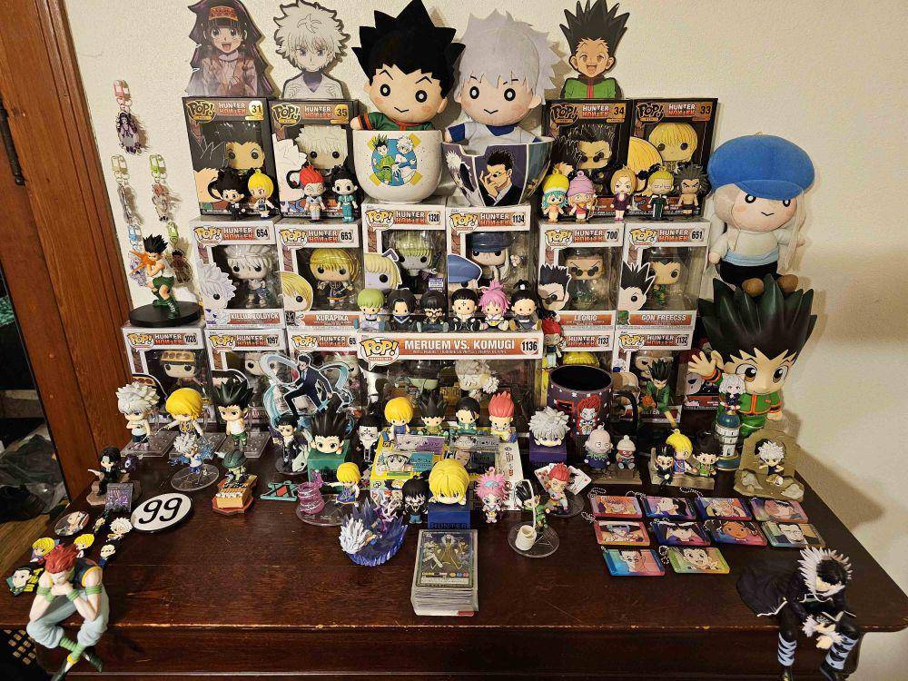 potret koleksi figur Hunter x Hunter (reddit.com/user/sunhugged)