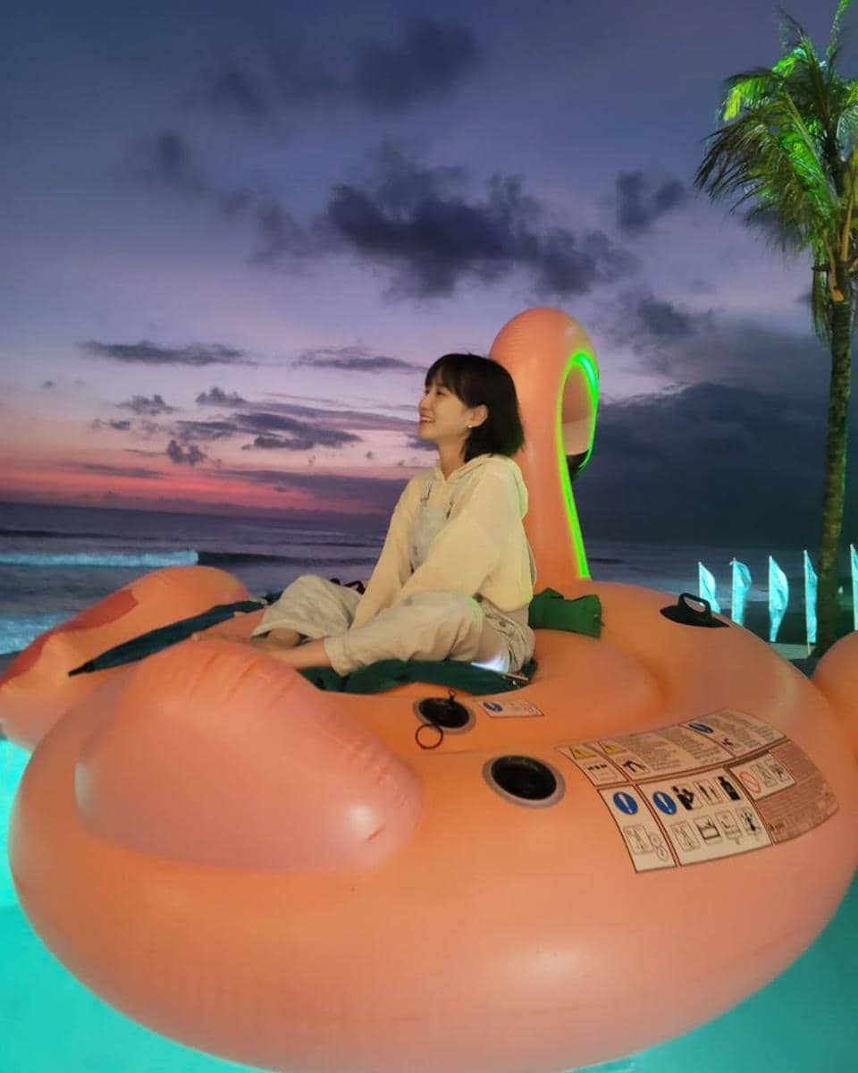 potret Park Eun Bin Liburan di Bali (instagram.com/eunbining0904)