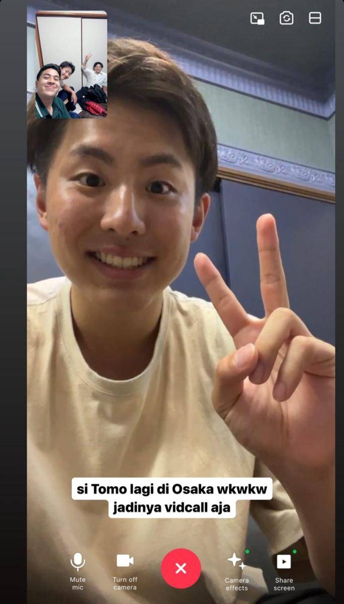 potret Jerome Polin mengunjungi Waseda University di Jepang (instagram.com/jeromepolin)