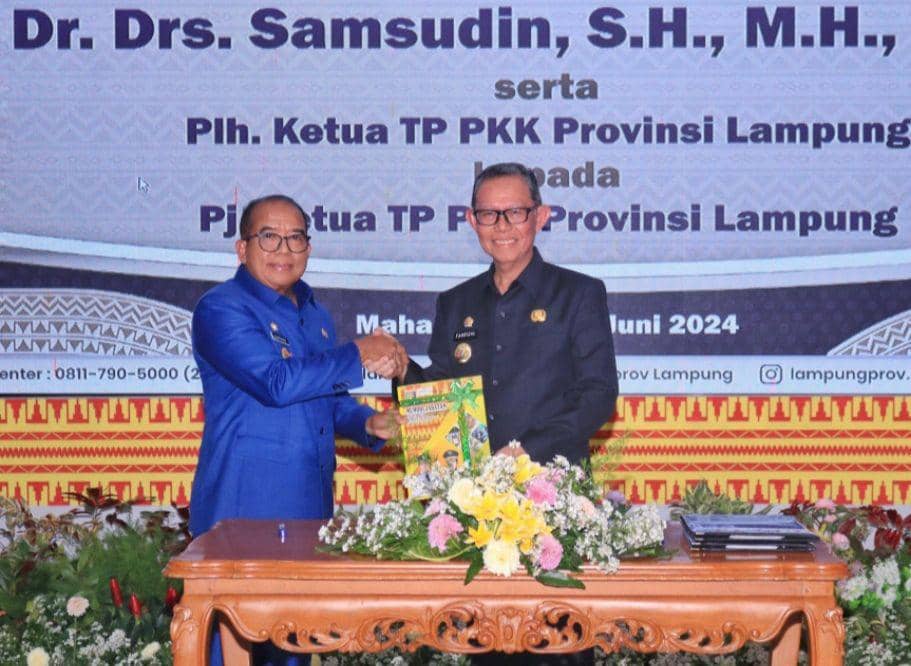 Pj Gubernur Lampung, Samsudin. (Dok. Pemprov Lampung).
