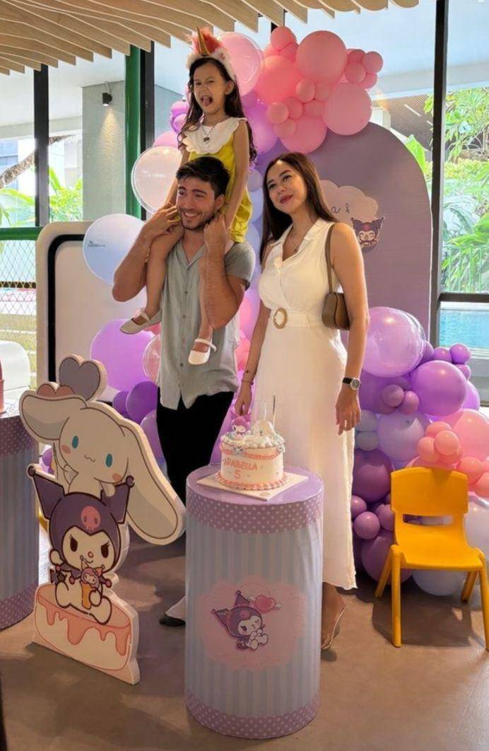 Momen ultah anak Aura Kasih dan Eryck Amaral (Instagram.com/eryck_kamaral)