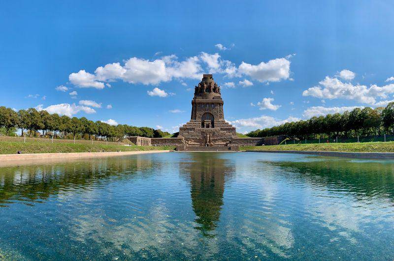 gambar pemandangan di sekitar Völkerschlachtdenkmal (unsplash.com/Agent J)
