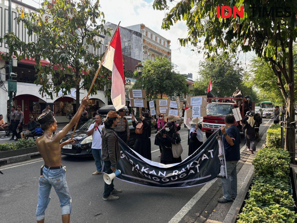 Momen Ultah Jokowi, Jogja Diwarnai Aksi Kritisi Pemerintah