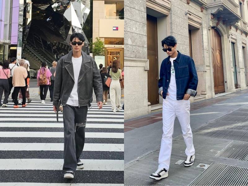 OOTD pakai kacamata ala Win Metawin (instagram.com/winmetawin)