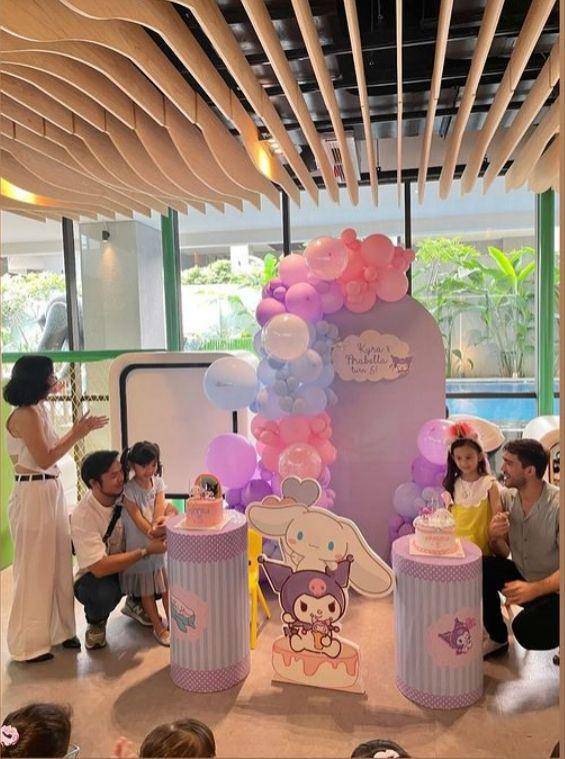 Momen ultah anak Aura Kasih dan Eryck Amaral (Instagram.com/aurakasih)