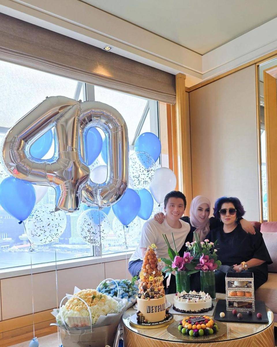 Ulang tahun Reino Barack (Instagram.com/princessyahrini)