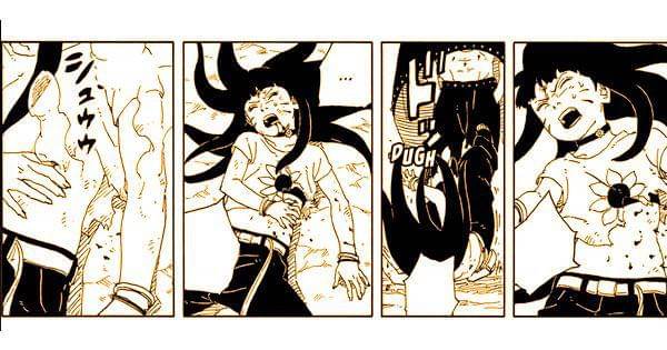 Himawari beregenerasi ( Dok. Shueisha / Boruto: TBV )