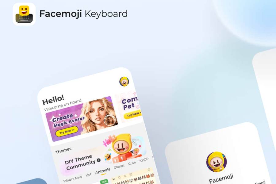Facemoji Keyboard (dok. Facemoji Keyboard)