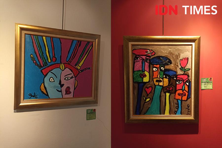 11 Lukisan Bertema Betawi di Pameran Betawi Punye Gaye, Artistik!
