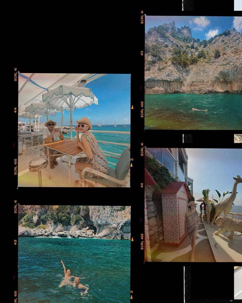 potret BCL dan Tiko di Pulau Capri, Italia (instagram.com/itsmebcl)