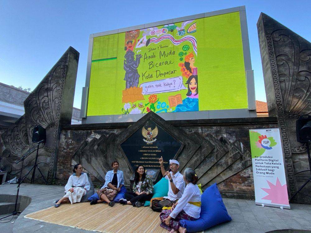 acara Seken Nak Kodya? Anak Muda Bicara Kota pada Jumat (21/6/2024) di Youth Park Taman Kota Denpasar. (Dok.IDNTimes/Istimewa)