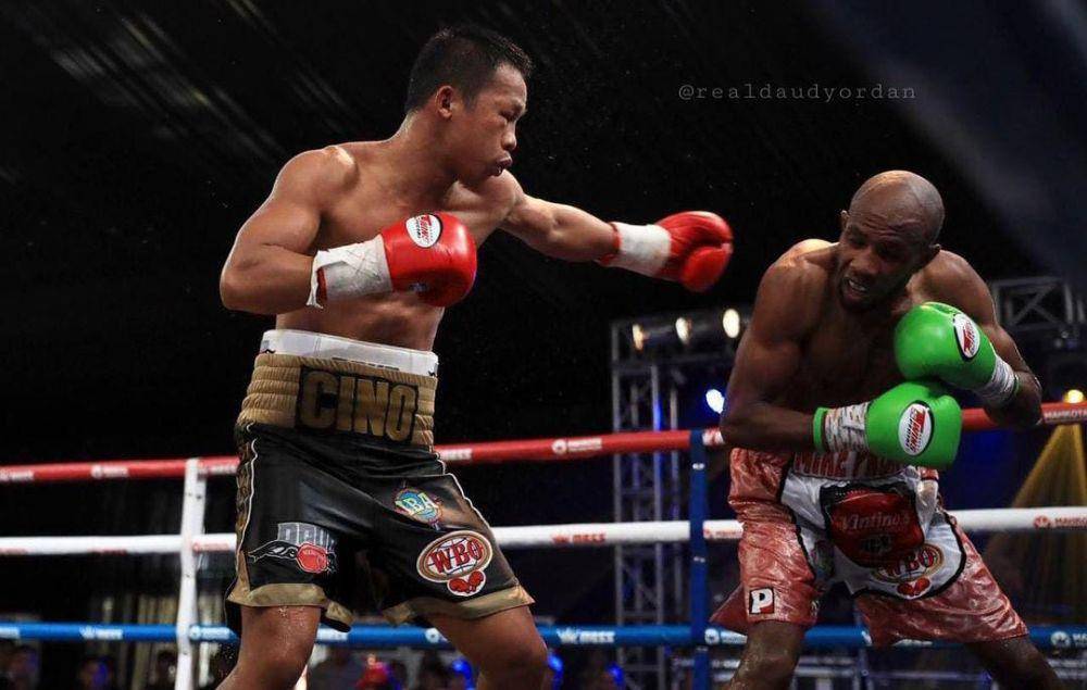 Daud Yordan saat melawan Panya Uthok. (Instagram/@realdaudyordan).