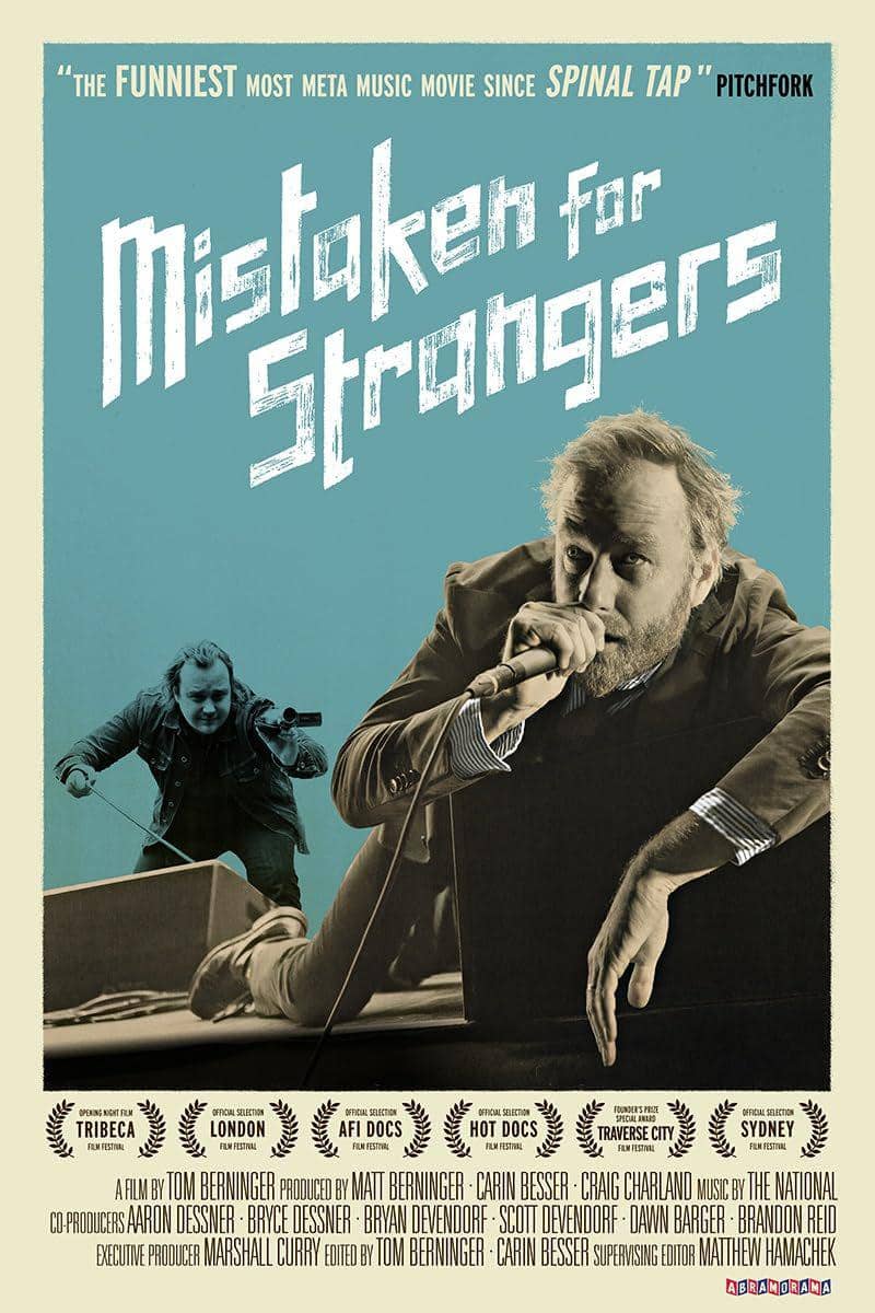 poster Mistaken for Strangers (dok. Abramorama Pictures/Mistaken for Strangers)