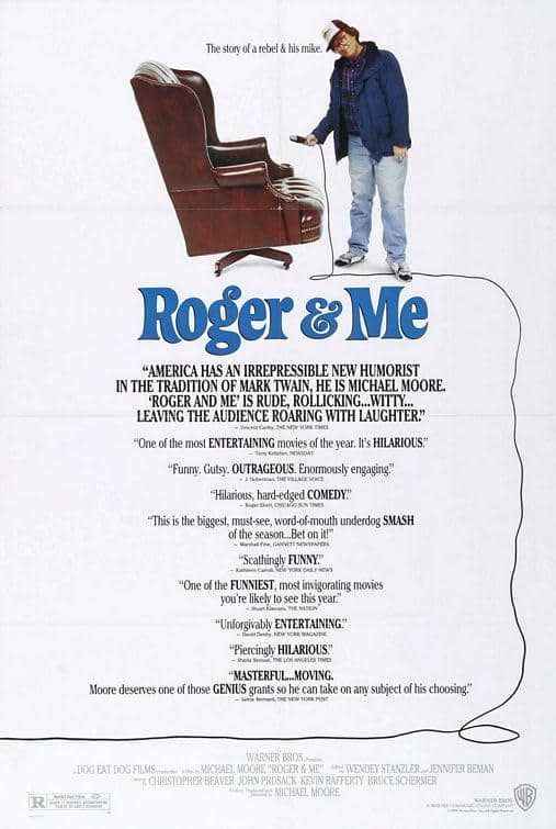 poster Roger and Me (dok. Warner Bros/Roger and Me)